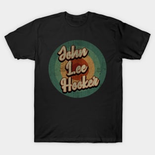 Circle Retro Vintage John Lee Hooker T-Shirt